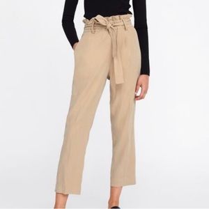 High Waist Paperbag Trouser, XL, NWT